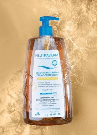 Гель для душу neutraderm surgras dermo-protector