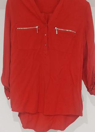 Красная утягивающая блузка reserved