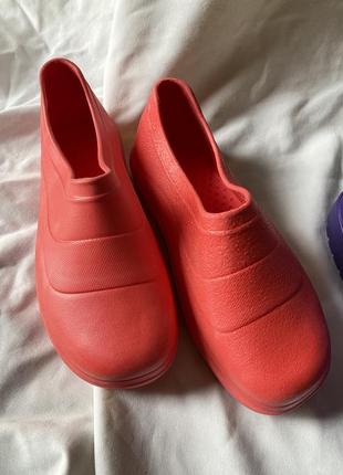 Новые ! женские калоши , детские мужская резиновая обувь3 фото
