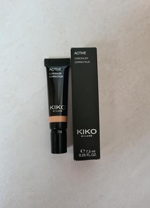 Жидкий активный консилер kiko1 фото