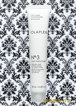 Чудо эликсир olaplex hair perfector no 3 восстанавливающая маска совершенство для волос1 фото