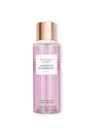 Спрей victoria's secret jasmine & elderberry fragrance mist, объем 250мл, оригинал1 фото