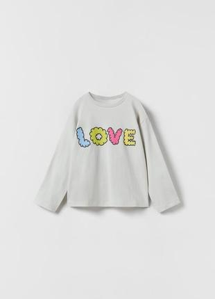 Реглан/лонгслів zara 4278