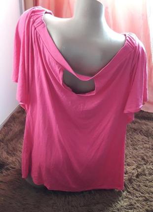 Футболка с красивой спинкой р-р 54-56