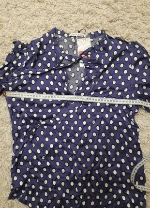 Женская блузка манго изнатурального шелка3 фото
