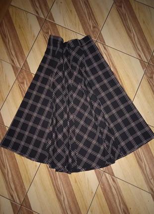 Юбка -солнце миди размер 24
