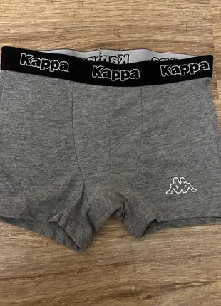 Класні, труси, боксерки, чоловічі, світло сірого кольору, від дорогого бренду: kappa👌