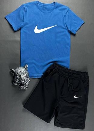 Літній комплект nike футболка + шорти2 фото