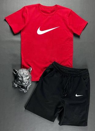 Літній комплект nike футболка + шорти3 фото