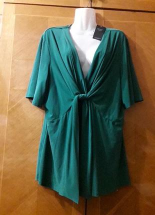 Брендовая новая стильная блуза р.20 от joanna hope1 фото