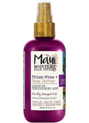 Maui moisture frizz-free + несмываемый спрей-кондиционер с маслом ши , 236 мл