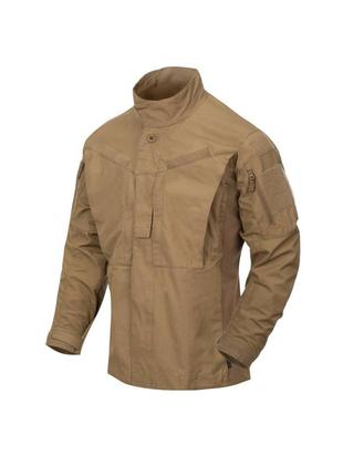 Сорочка (китель) helikon-tex mbdu shirt nyco ripstop coyote (bl-mbd-nr-11)