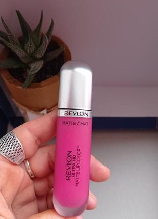 Матова помада блиск revlon ultra hd