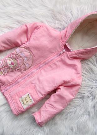 Стильная  куртка с капюшоном и ушками antarctica