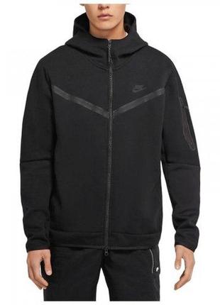 Бомбер чоловічий nike tech fleece hoodie (cu4489-010)1 фото