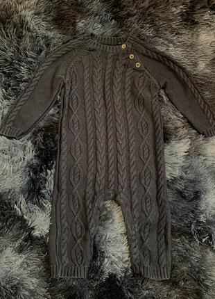 Вязаний комбінезон