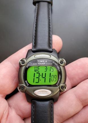 Timex expedition indiglo мужские электронные часы1 фото