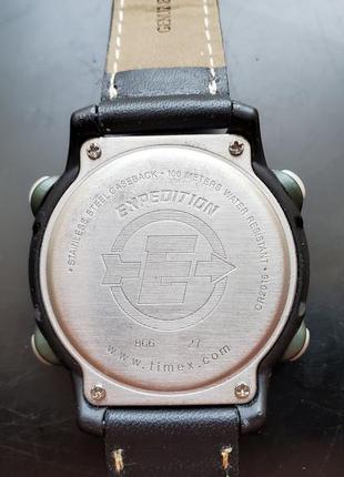 Timex expedition indiglo мужские электронные часы8 фото