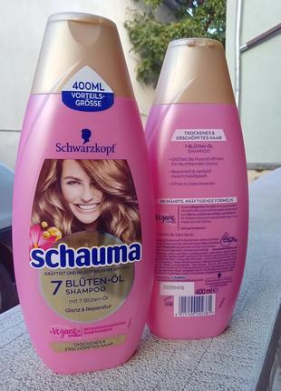 Шампунь для волосся "7 олій"schauma shampoo1 фото