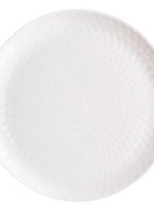 Тарелка luminarc pampille white /25 см/обед. (q4655) tzp183