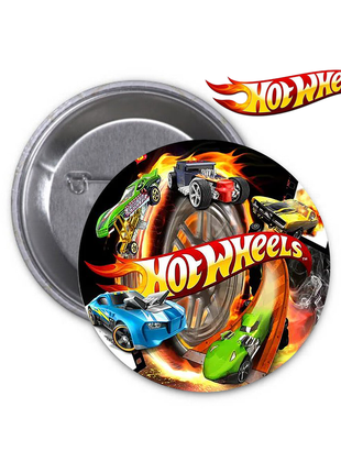 Значок hot wheels гарячі колеса хот вілс