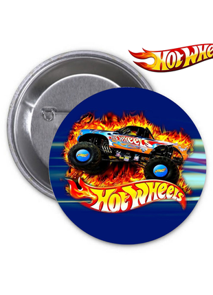 Значок hot wheels гарячі колеса хот вілс