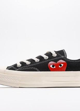 Кеди converse x comme des garcons1 фото