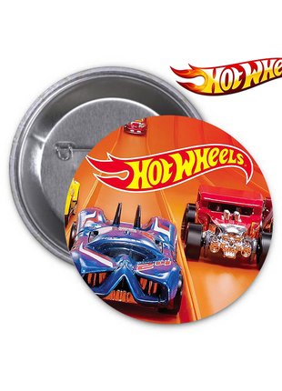 Значок hot wheels горячие колеса хот вилс
