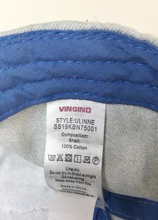 Джинсова кепка бейсболка vingino ulinne cap light denim5 фото