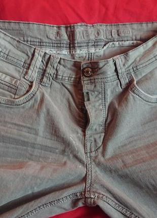 Брендовые фирменные немецкие демисезонные стрейчевые джинсы timezone,оригинал,размер 33-34.5 фото