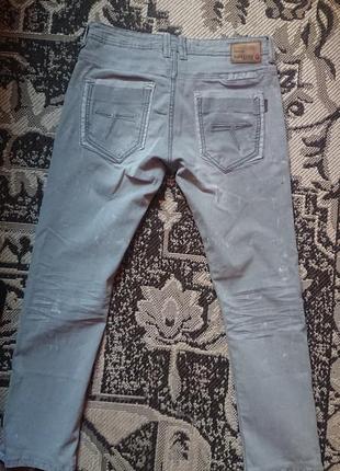 Брендові фірмові німецькі демісезонні стрейчеві джинси timezone,оригінал,розмір 33-34.