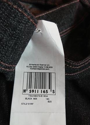 Фирменные английские женские стрейчевые демисезонные джинсы marks &amp; spencer,размер 148нг.8 фото