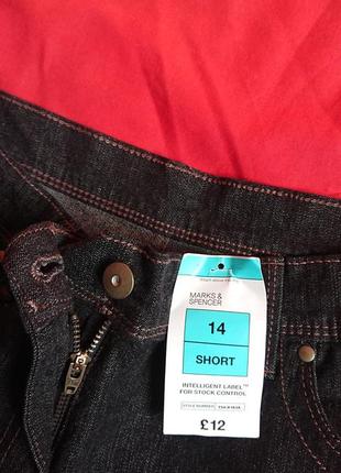 Фирменные английские женские стрейчевые демисезонные джинсы marks &amp; spencer,размер 148нг.5 фото