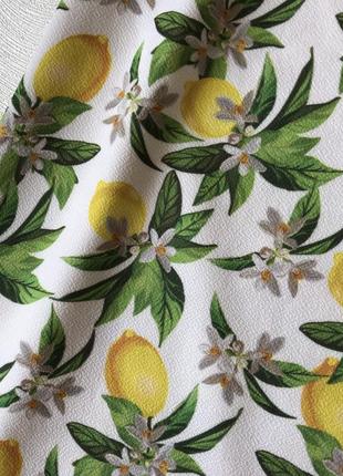Сукня плаття в лимонах відкриті плечі7 фото