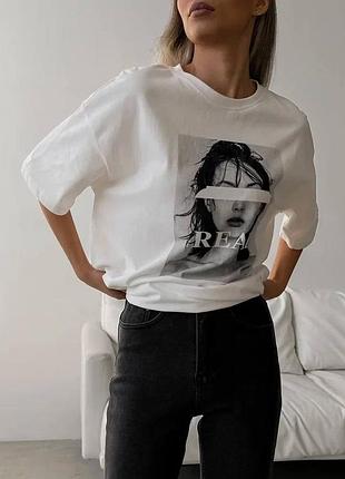 Футболка с принтом