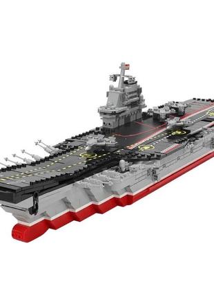 Конструктор корабель авіаносець aircraft carrier 1379 деталей xingbao2 фото