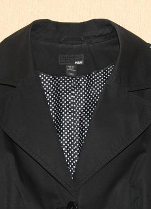 Стильний плащ h&m для стильної дівчини 3