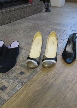 Обувь женская, туфли, кожа 38-39р