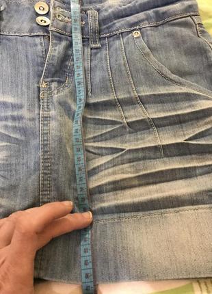 Джинсовий комбінезон джинсова спідниця з високою талією8 фото