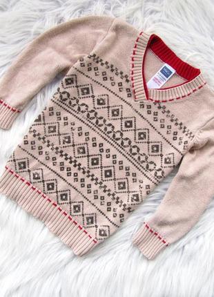Стильний светр, кофта m&co новорічний светр