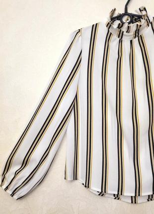 Блузка в смужку вільна блуза