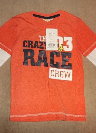 Футболка водолазка стильная бирка р. 110\116  на 5-6 лет - kids - германия