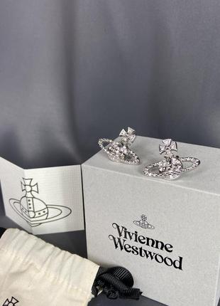 Vivienne westwood earrings сережки аксессуары