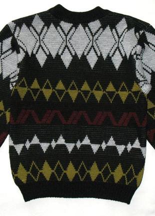 Свитер на мальчика 36-38/140-146 кофта зимняя джемпер пуловер шерстяной теплый вязаный2 фото