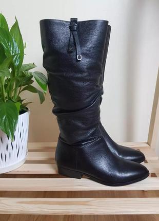 Стильні козаки натур. шкіра