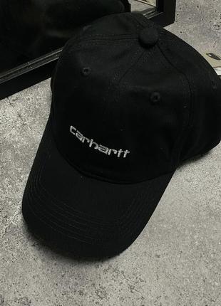 Кепка carhartt/ кепка кархарт/голубзер/ оригинал/черная