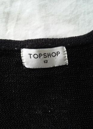 Свитер с дырочками topshop с-м2 фото