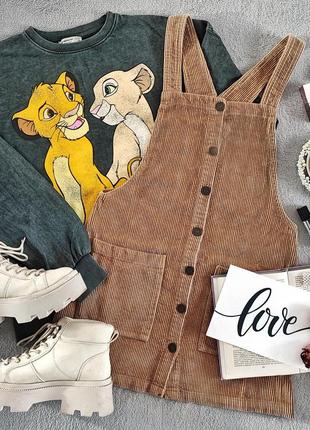 Комбинезон вельветовый pull & bear