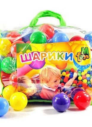 Шарики для сухих бассейнов 01159(12024), 100 шт в сумке