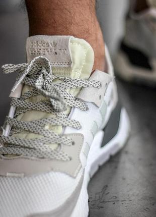 Кросівки adidas nite jogger black/white4 фото